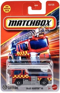 MATCHBOX BLAZE BLASTER 3 CAMION DEI POMPIERI 2025 - Foto 1 di 1