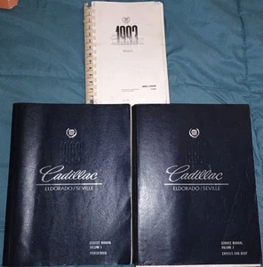 1993 Cadillac Seville Service And Owner's Manuals - Bild 1 von 4