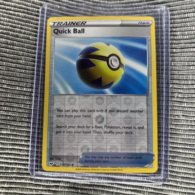 Quick Ball 179/202 Swsh01: Sword & Shield Reverse Holo - Image 1 of 2