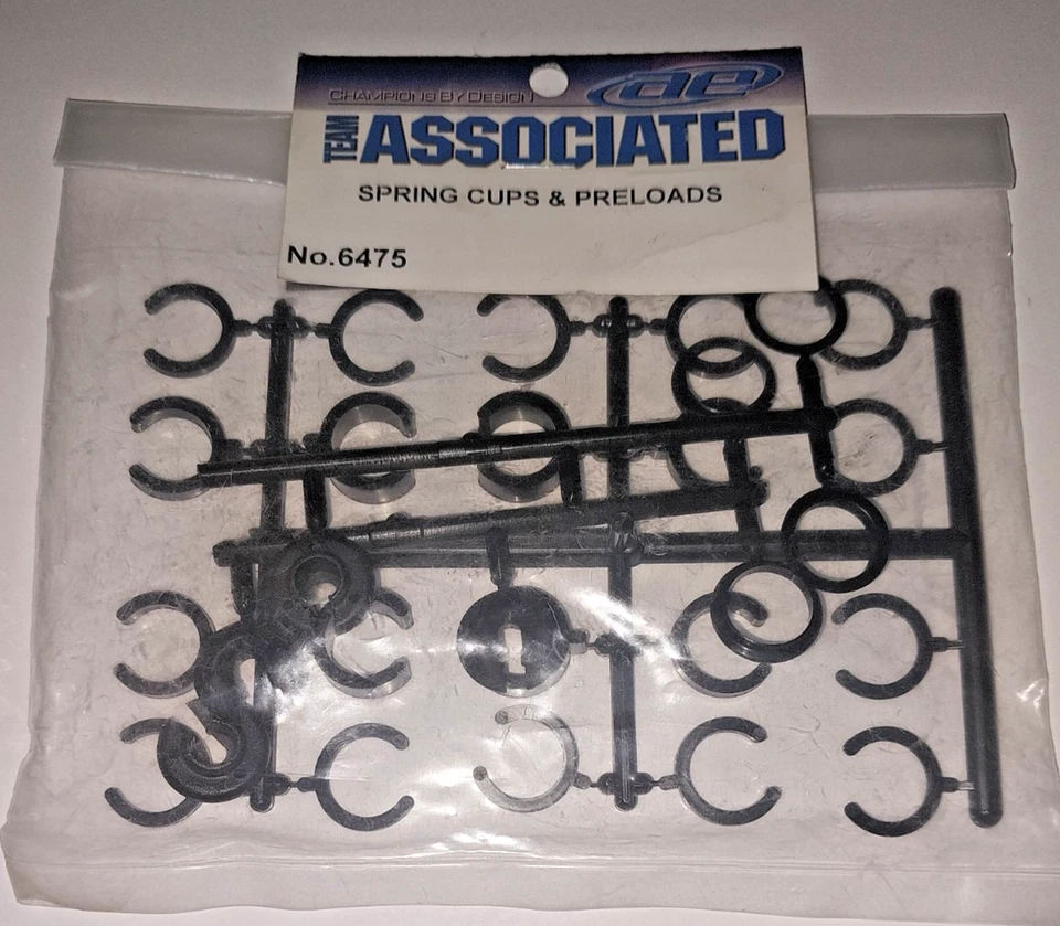 Team Associsted 6475 Spring cups & Preloads - Image 1 of 2