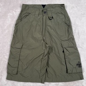 Boys Scout Of America Centennial Uniform Shorts Adults XS Olive Green Cargo - Picture 1 of 11
