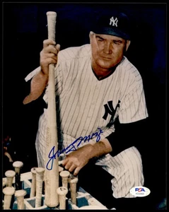Johnny Mize 8 x 10 Photo Signed Auto PSA/DNA Authenticated Yankees  ID:428639 - Picture 1 of 4