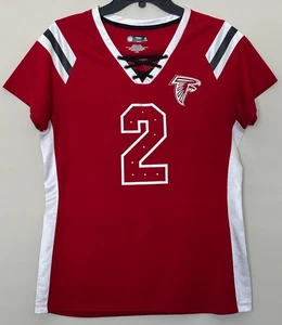 Camiseta de fútbol americano para mujer Atlanta Falcons Matt Ryan #2 talla grande color rojo - Imagen 1 de 10