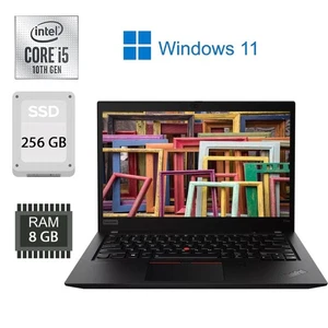 Lenovo Thinkpad T14s Gen1 14" FHD i5-10310U 8GB 256GB SSD DE TASTATUR WIN 11 PRO - Bild 1 von 7