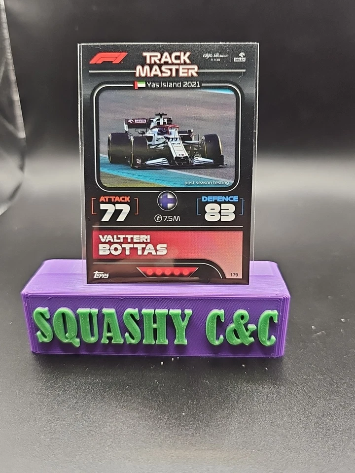2022 Topps F1 Turbo Attax - Track Master Valtteri Bottas #179 - Image 1 of 2