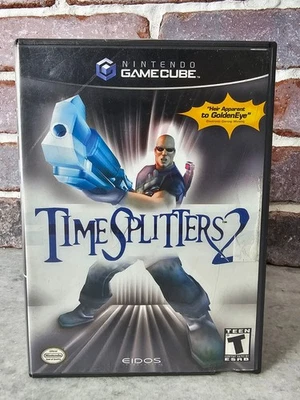 TimeSplitters 2 (Nintendo GameCube, 2002) Pre-owned w/ Case - Image 1 of 4