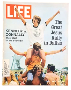 Vtg LIFE Magazine, June 30, 1972 Great Jesus Rally In Dallas Kennedy Vs Connally - Picture 1 of 3