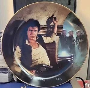 Star Wars Hamilton Collection - Han Solo Collector Plate & COA - Picture 1 of 4