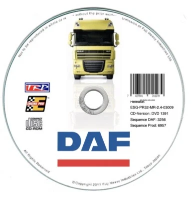 DAF XF95 (1997-2003) - Manuale di riparazione - repair manual on cd - Immagine 1 di 4