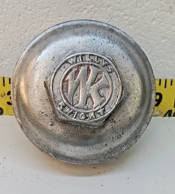 Willys Knight Threaded Dust Cover Hub Center Grease Cap (890 O) - Image 1 of 4
