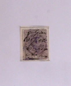 Italien 1885-95 Marca Da Bollo Cent Dieci Briefmarke - Bild 1 von 2