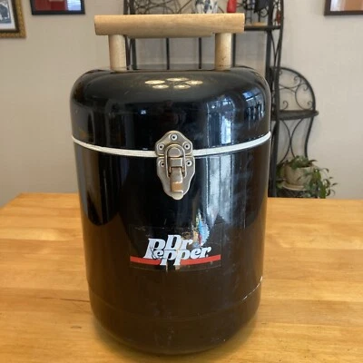 Dr. pepper Personal Cooler Black Metal - Image 1 of 4