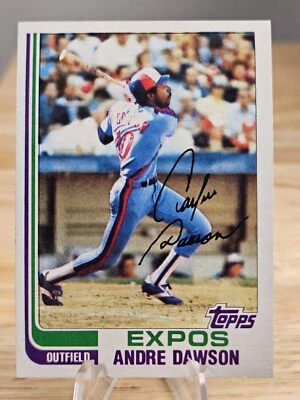 Andre Dawson 1982 Topps  #540 Expos HOF  - Image 1 of 2