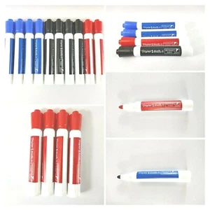 Bullet Tip Whiteboard Markers Drywipe Assorted Colours Papermate - Picture 1 of 11