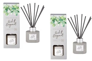 Hotel Collection Bergamot & Oud-No.16 Scented Diffuser - 2 x 100ml.BN - Picture 1 of 2