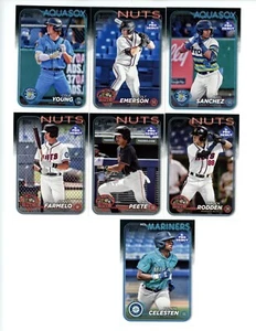 2024 TOPPS PRO DEBUT SEATTLE MARINERS TEAM SET YOUNG EMERSON PEETE - Picture 1 of 1