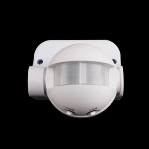 Interruptor sensor de movimiento PIR para exteriores para iluminación de seguridad - Imagen 1 de 14
