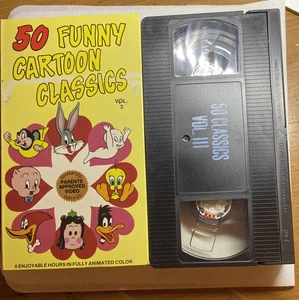 Funny Cartons Classics, 50 VHS Warner Bros - Picture 1 of 3