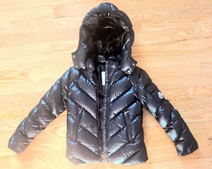 Moncler Unisex Youth Size 8 130cm Goose Down Filled Hooded Puffer Winter Jacket - Picture 1 of 12