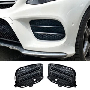 Black Front Bumper Grille Mesh For Mercedes-Benz GLE-Class Coupe AMG 43 2016-19 - Foto 1 di 11