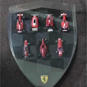 Hot Wheels Ferrari F1 Mini Car Set x7 1/72 w/ Shield Case Japan Promo Non-Sale - Picture 1 of 8