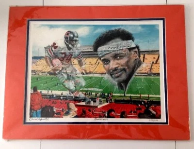 WALTER PAYTON "DULZURA" DOBLE MATE EDICIÓN LIMITADA IMPRESIÓN...FIRMADA Foto 1 de 4