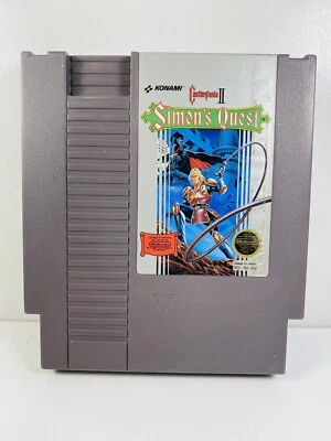 Castlevania II 2  Simon's Quest -- NES Nintendo Original Game CLEAN TESTED  - Image 1 of 3
