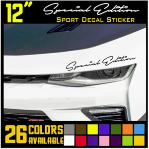 SPECIAL EDITION Decal Sticker Racing Performance Sport Car Truck Emblem logo [1] - Bild 1 von 5