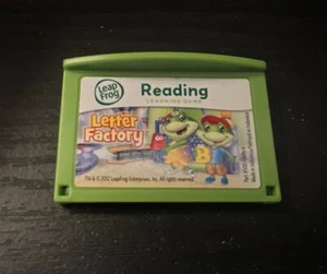 LeapFrog Leapster Explorer GS LeapPad LETTER FACTORY Game Cartridge - Picture 1 of 14