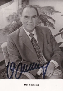 Autogramm - Max Schmeling (Boxen) - Bild 1 von 1