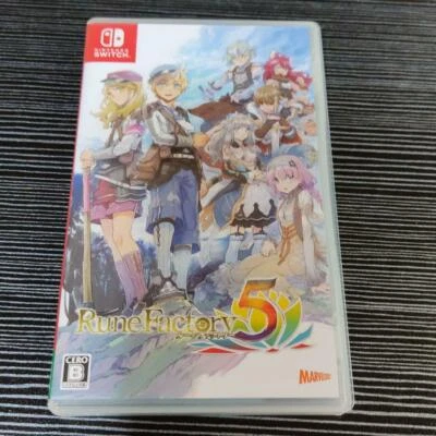 Nintendo Switch Rune Factory 5 Marvelous Japan Import - Image 1 of 2