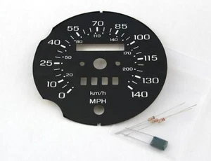 1985-1988 Ford Thunderbird 140 MPH Motorsport Replacement Face Speedo Conversion - Picture 1 of 4