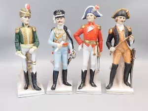 FOUR MILITARY FIGURINES. - Picture 1 of 3
