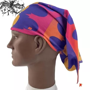 Bespoke Barbados Head Wrap Scarf face mask headband pirate beanie - Picture 1 of 3
