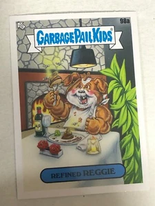Refined Reggie Garbage Pail Kids Trading Card 2021 GPK - Picture 1 of 2
