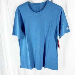 Camiseta Top Asics Para Hombre Azul Performance Mangas Cortas Talla L - Imagen 1 de 5