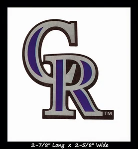 COLORADO ROCKIES BASEBALL MLB LIZENZIERTER AUFKLEBER DECAL TEAM LOGO LAPTOP HANDY - Bild 1 von 9