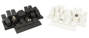SET ESPOSITORE 16 ANELLI 7 ORECCHINI PORTAGIOIE BANCONE VETRINA - Foto 1 di 3