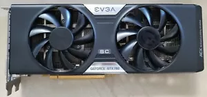 NVIDIA GEFORCE GTX 780 3GB EVGA Super Clocked ACX Cooler SLI Support - Picture 1 of 5