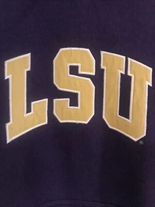 LSU Vintage Steve & Barry’s Sweatshirt Fleece-Small - Picture 1 of 4