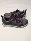 Adidas Traxion Galaxy Trail Womens Gray Lace-Up Running Athletic Sneakers - Sz 6