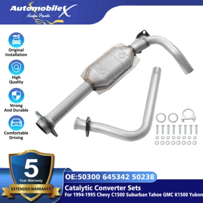 Catalytic Converter For 1994 Chevrolet Blazer & 1995 Chevrolet Tahoe 5.7L New Foto 1 de 4