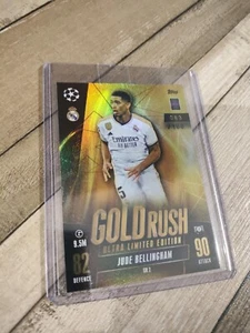 Jude Bellingham Gold Rush Ultra Limitowana edycja Topps Match Attax 2024 083/100 - Zdjęcie 1 z 2