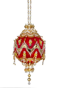 The Cracker Box Inc. Bordeaux (rot mit Goldakzenten) - Bild 1 von 12