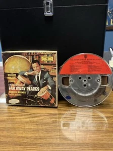 WILLIAM HOLDEN presents FAR AWAY PLACES warren barker Reel To Reel EXOTICA Rare - Picture 1 of 3