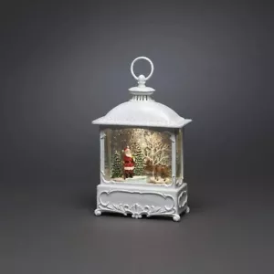Konstsmide LED Schneekugel Laterne Kutsche / Wasser gefüllt / Weihnachtsdeko... - Bild 1 von 3