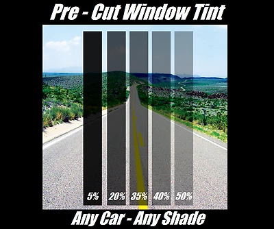 Pre Cut Window Tint All Side & Rear Any Shade VLT for Toyota MATRIX YARIS PRIUS - Image 1 of 2