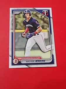 2024 Bowman Draft Paper Base BD-166 Walker Jenkins Minnesota Twins - Picture 1 of 3