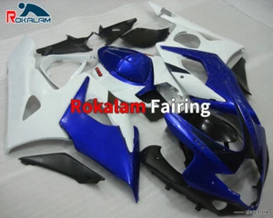 Carenados ABS 2006 azul blanco negro azul blanco negro para Suzuki GSXR1000 K5 05 06 GSX-R1000 - Imagen 1 de 1