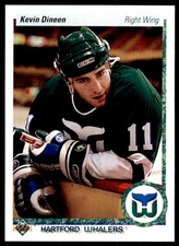 1990-91 Upper Deck Kevin Dineen . Hartford Whalers #266
